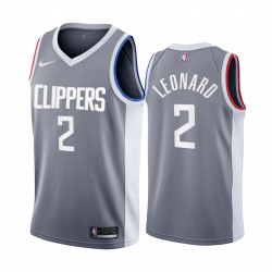 2020-21 La Clippers Kawhi Leonard Gorned Edition Gray & 2 Camisetas