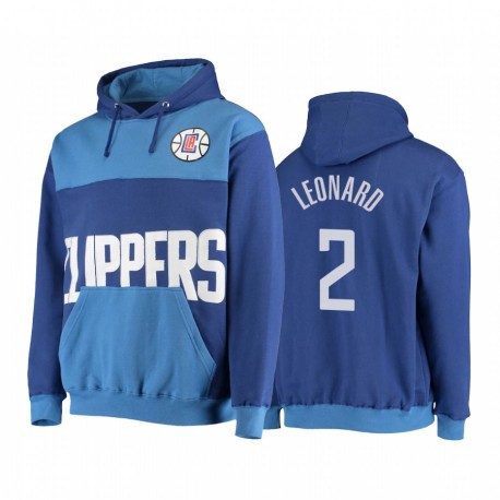 Kawhi Leonard Los Angeles Clippers Oversized Wordmark Hoodie Real Jersever