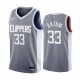 2020-21 La Clippers Nicolas Batum Ganed Edition Grey & 33 Camisetas