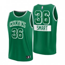 2021-22 Boston Celtics Marcus Smart # 36 Replica verde Camiseta - Ciudad