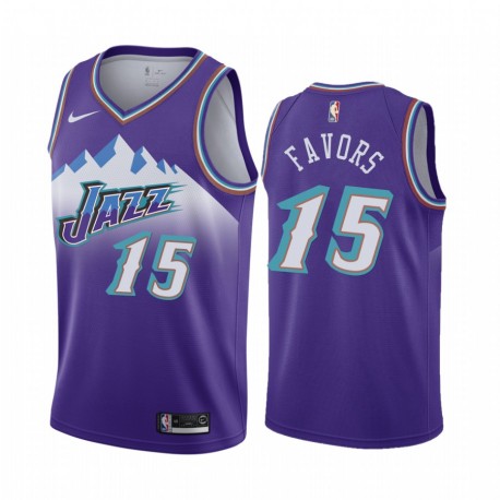 Derrick Favores Utah Jazz 2020-21 Purple Classic Camisetas 2020