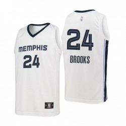 Memphis Grizzlies Dillon Brooks # 24 Replica Blanco Juvenil Camiseta Association