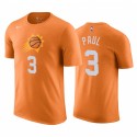 Chris Paul 2020-21 Suns # 3 Declaración Naranja Camiseta 2020 Comercio