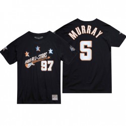 San Antonio Spurs DeJounte Murray 2022 NBA All-Star Negro Camiseta