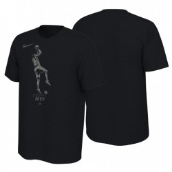 Dallas Mavericks hombres dirk nowitzki mvp # 41 Tribute Negro camiseta