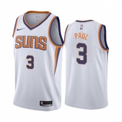 Chris Paul Phoenix Suns 2020-21 Blanco Association Edition Camisetas 2020 Trade