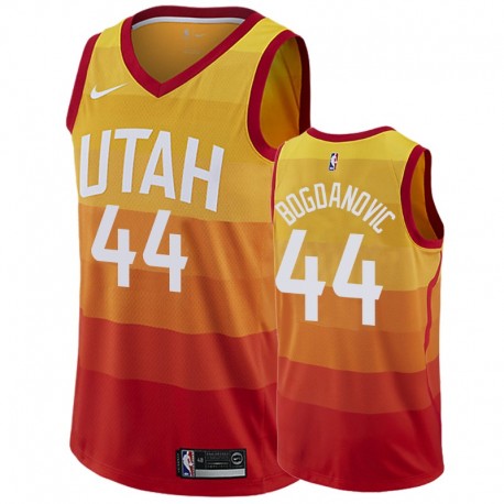 Utah Jazz Bojan Bogdanovic & 44 City Men's Camisetas