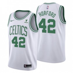 Boston Celtics Association Edición Al Horford No. 42 Blanco Swingman Camiseta