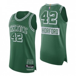 Boston Celtics 2021-22 NBA 75th Al Horford #42 auténtico Camiseta City