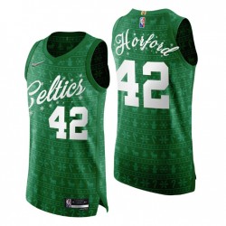 2021 NBA 75th Christmas Boston Celtics Al Horford #42 Green Authentic Camiseta