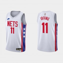 Brooklyn Nets Kyrie Irving #11 2022-23 Classic Edición Blanco Camiseta