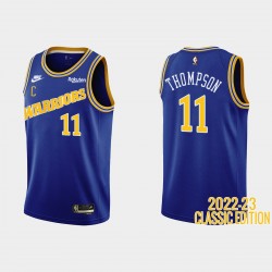 Golden State Warriors Klay Thompson #11 2022-23 Classic Edición Royal Camiseta