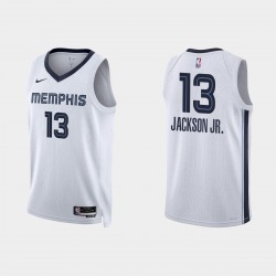 Memphis Grizzlies Jaren Jackson Jr. Association Edition Blanco Camiseta