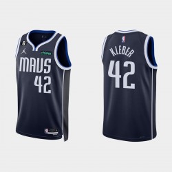 Dallas Mavericks Maxi Kleber Statement Edición Marina Camiseta 2022-23