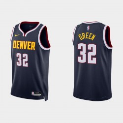 Denver Nuggets Jeff Green Icon Edition Navy Camiseta 2022-23