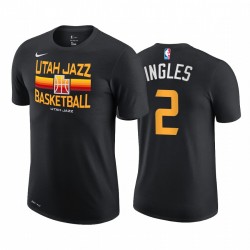 Joe Ingles 2020-21 Jazz y 2 City Negro T-shirt Historia