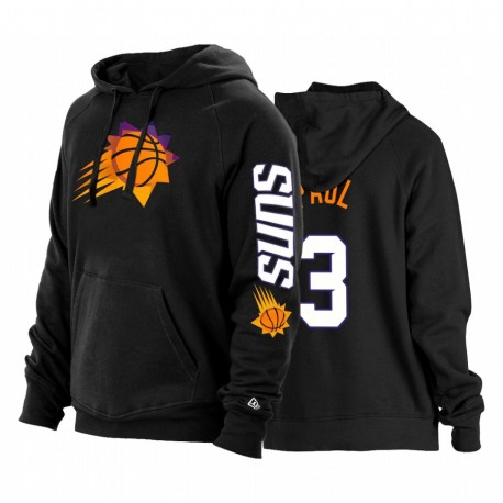Chris Paul Phoenix Suns City Edition Sudadera con capucha Negra Nueva Era