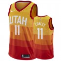 Mike Conley Utah Jazz # 11 City Men's Camisetas - Orange