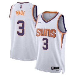 Chris Paul Phoenix Suns Nike Unisex 2022/23 Swingman Camiseta - Blanco - Edición Association