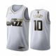 Mike Conley & 10 Utah Jazz Blanco Golden Edition Camisetas