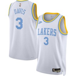 Anthony Davis Los Angeles Lakers Nike 2022/23 Swingman Camiseta Blanco - Edición Clásica
