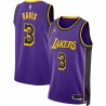 Anthony Davis Los Angeles Lakers Jordan Brand 2022/23 Declaración Edición Swingman Camiseta - Púrpura