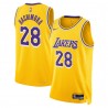 Los Angeles Lakers Nike Icon Edición Swingman Camiseta - Oro - Rui Hachimura - Jóvenes
