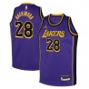 Los Angeles Lakers Jordan Statement Edición Swingman Camiseta 22 - Púrpura - Rui Hachimura - Jóvenes