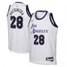 Los Angeles Lakers Nike City Edición Swingman Camiseta 22 - Blanco - Rui Hachimura - Jóvenes