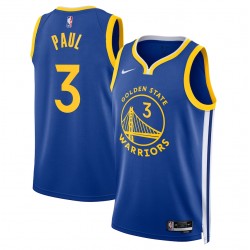 Golden State Warriors Camiseta Nike Icon Swingman - Royal - Chris Paul - Unisex