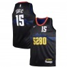 Nikola Jokic Denver Nuggets Camiseta Nike Juventud 2023/24 Swingman Replica - City Edition - Negro