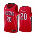 New Orleans Pelicans Nicolo Melli y 20 Declaración de camisetas para hombres
