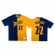 Andrew Wiggins Golden State Warriors & 22 Blue Gold Split camiseta
