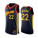Andrew Wiggins Golden State Warriors Navy Authentic City Edition 2020-21 Camisetas Player
