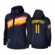Golden State Warriors Klay Thompson Navy Full-Zip Hoodie 2020-21 City Edition Showtime