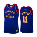 Klay Thompson y 11 Golden State Warriors Royal Hardwood Classics Camisetas
