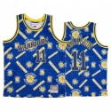 Klay Thompson y 11 Golden State Warriors Blue Reag Pack Camisetas