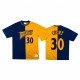 Stephen Curry Golden State Warriors & 30 Blue Gold Split camiseta