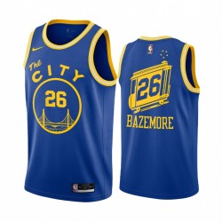 Kent Bazemore Golden State Warriors 2020-21 Royal Classic Camisetas 2020 Comercio