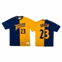 Draymond Green Golden State Warriors # 23 Blue Gold Split camiseta
