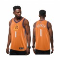 Devin Booker Phoenix Suns Orange Declaración nueva temporada 2020-21 Camisetas