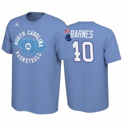 Harrison Barnes North Carolina Tar Heels Blue Basketball Fan camiseta