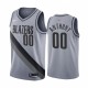 2020-21 Portland Trail Blazers Carmelo Anthony Ganed Edition Grey & 00 Camisetas