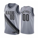 2020-21 Portland Trail Blazers Carmelo Anthony Ganed Edition Grey # 00 Camisetas