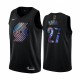 Portland Trail Blazers Jusuf Nurkic & 27 Camisetas Collection Iridcente HWC Black 2021 Limited