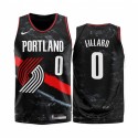 Portland Trail Blazers Damian Lillard # 0 Negro 2020 Fashion Edition Camisetas