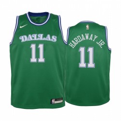 Tim Hardoway Jr. Dallas Mavericks 2020-21 Edición de la ciudad Camisetas jóvenes - Verde
