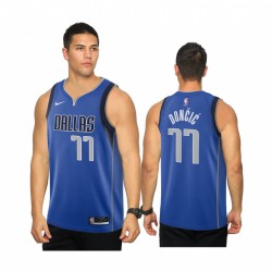 Luka Doncic Dallas Mavericks Royal Icon 2020-21 Camisetas