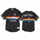 Denver Nuggets Paul Millsap Black Rainbow Skyline Mesh Crewneck Camisetas y 4