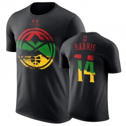 Gary Harris Denver Nuggets Black History Black & 14 Fashion T-Shirt